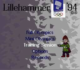 Winter Olympics: Lillehammer '94 screenshot 3 for Super Nintendo